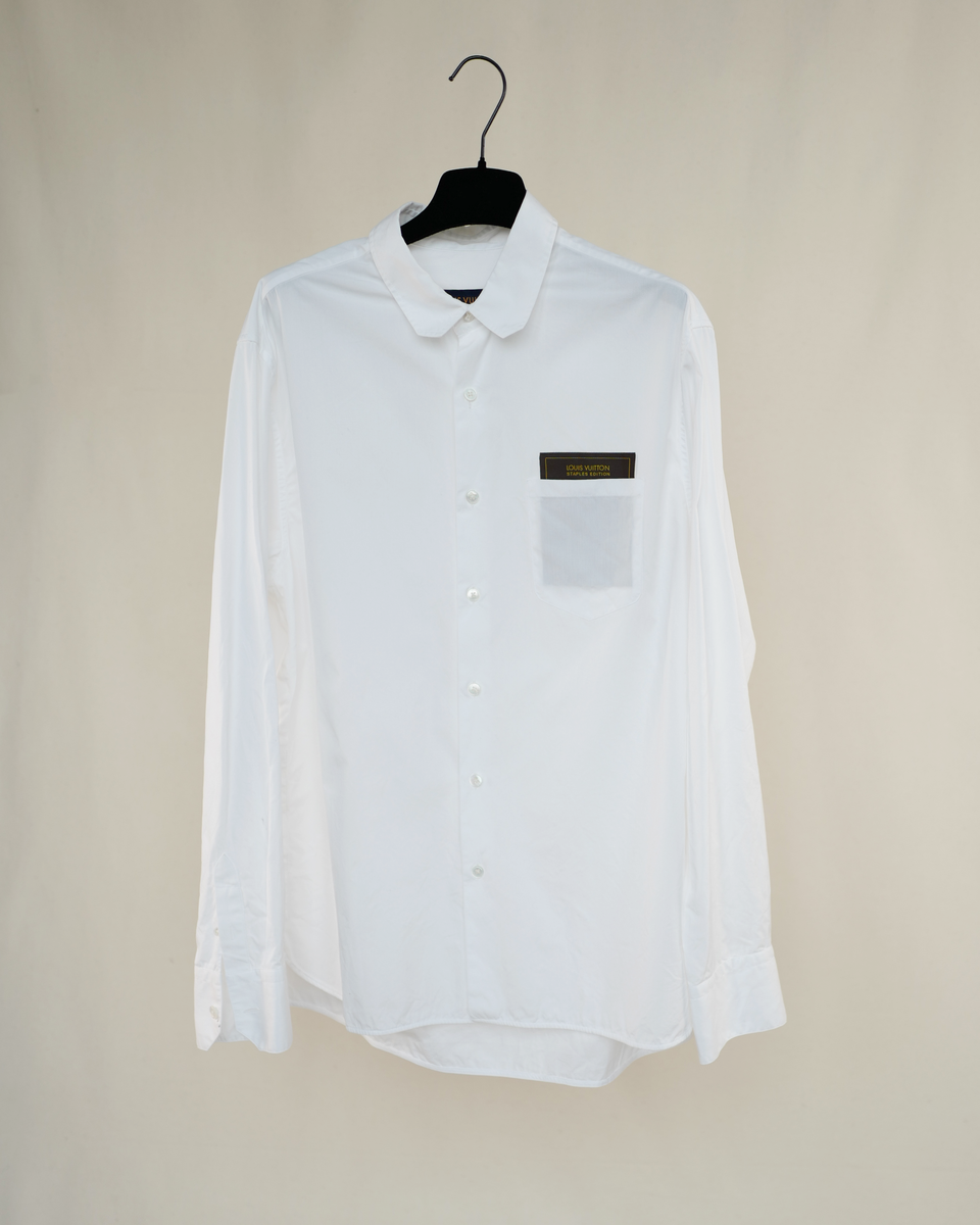 Louis Vuitton Staples Edition Shirt XS White first come, first