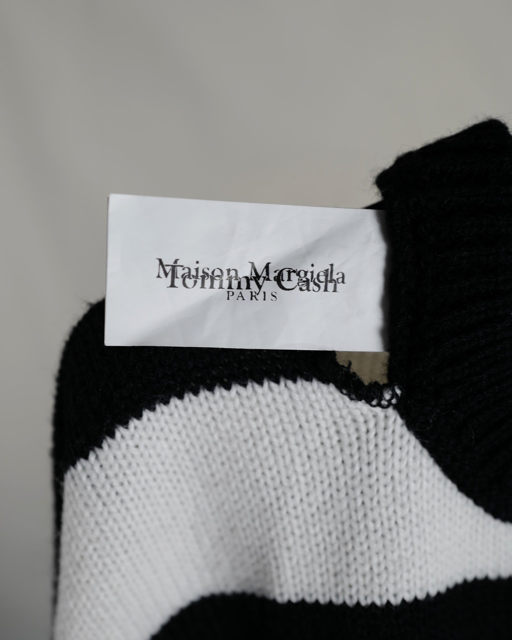 TOMMY CASH X MAISON MARGIELA Collaboration Knit
