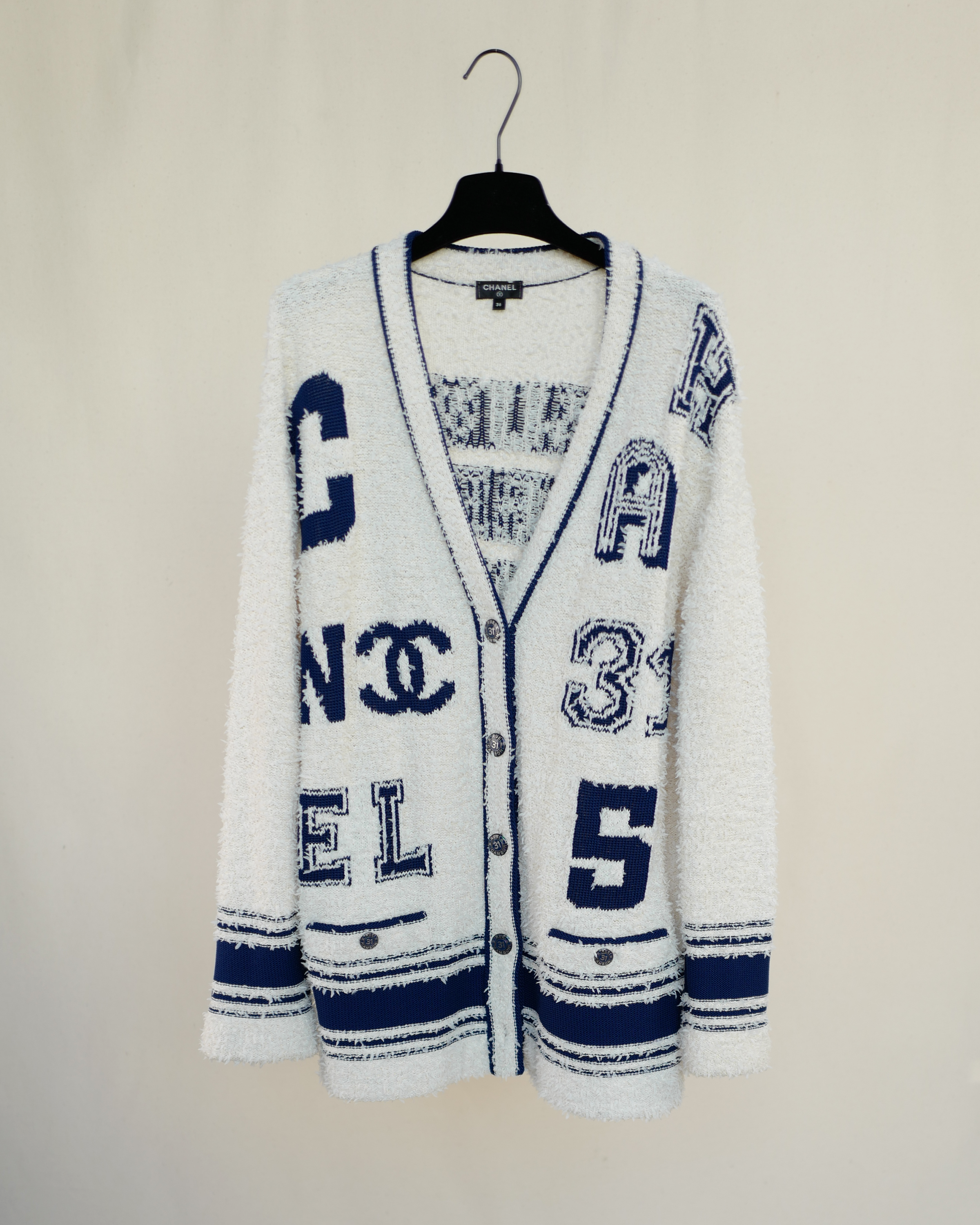 Chanel top cardigan 2019