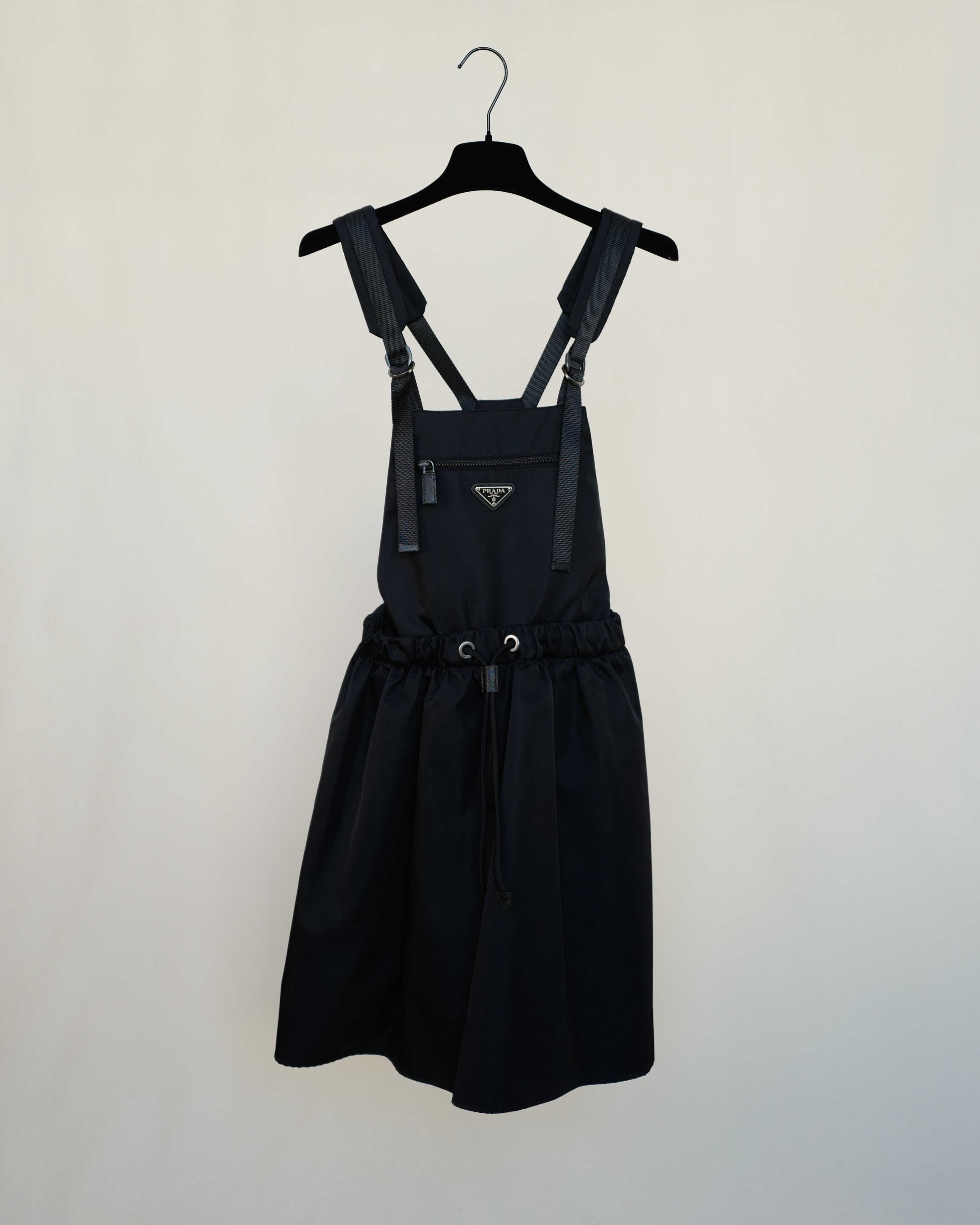 PRADA RE-NYLON OVERALL DRESS WITH POCKET – Bygone